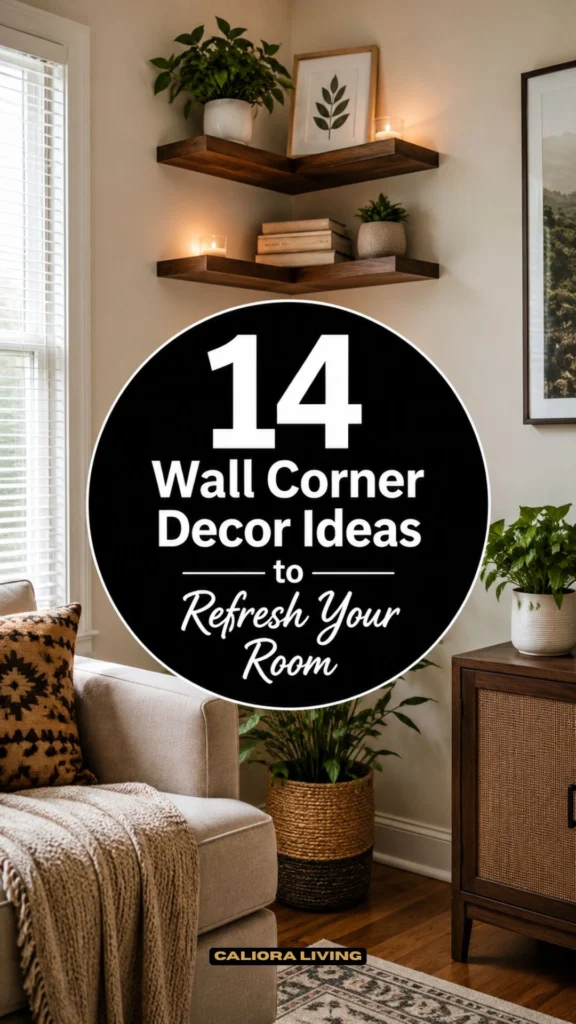 14 Creative Wall Corner Decor Ideas to Transform Your Room