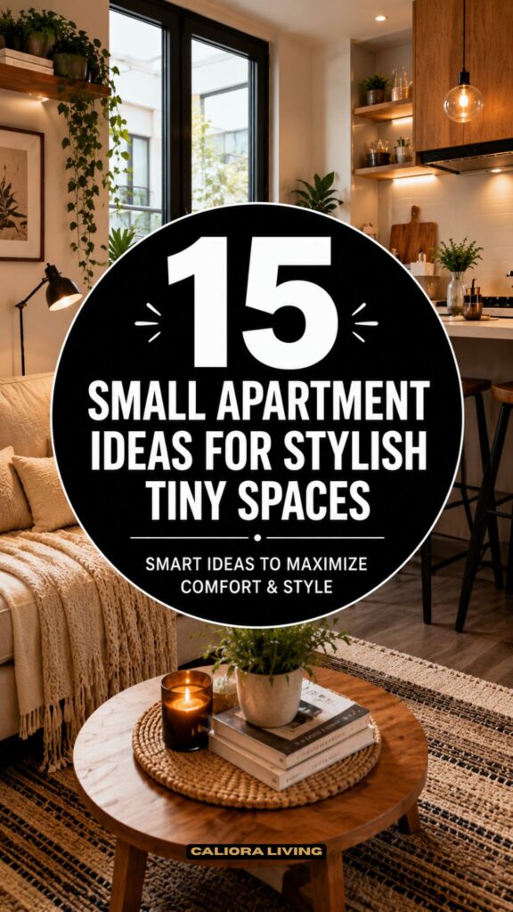 15 Small Apartment Ideas That Make Tiny Spaces Feel Stylish and Bigger