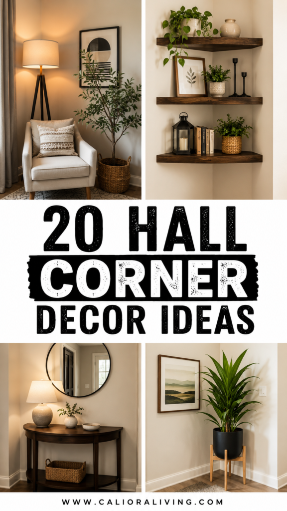 20 Hall Corner Decor Ideas That Make a Great First Impression
