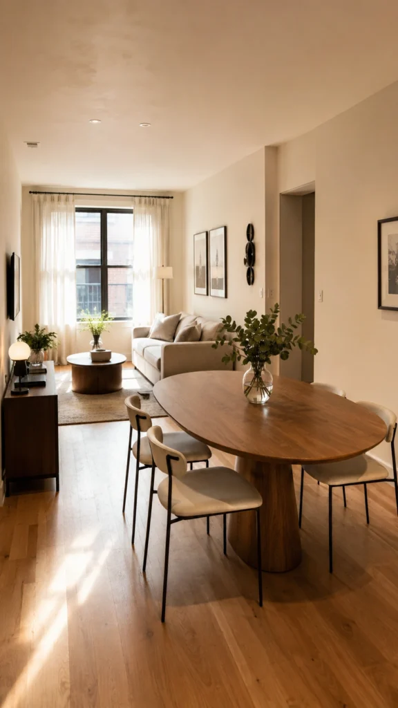 Small Apartment Living Dining Combo Ideas