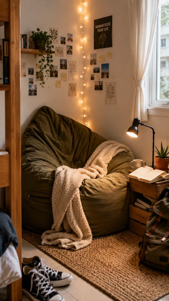 Hostel Room Corner Decor Ideas