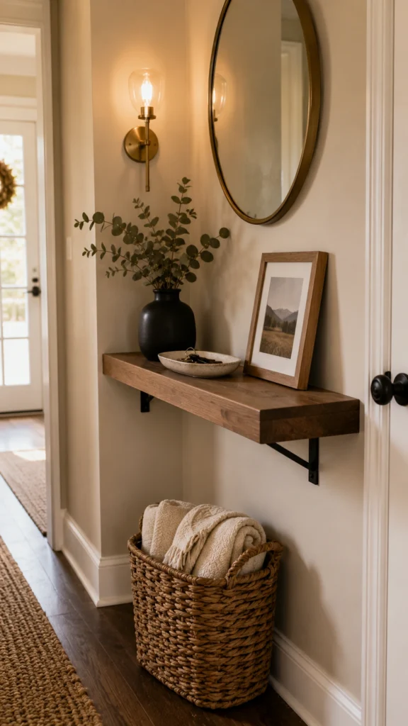 Fall Entryway Table Decor Ideas