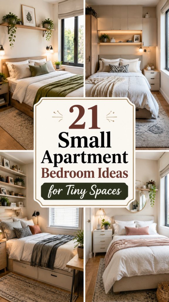 Top 21 Small Apartment Bedroom Ideas for Tiny Spaces