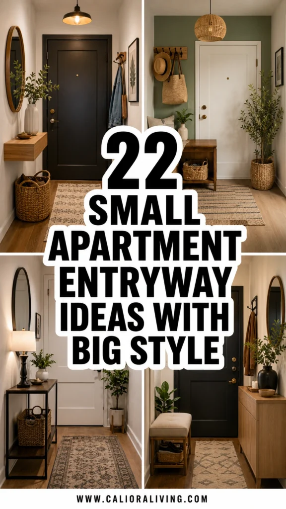 22 Small Apartment Entryway Ideas With Big Style