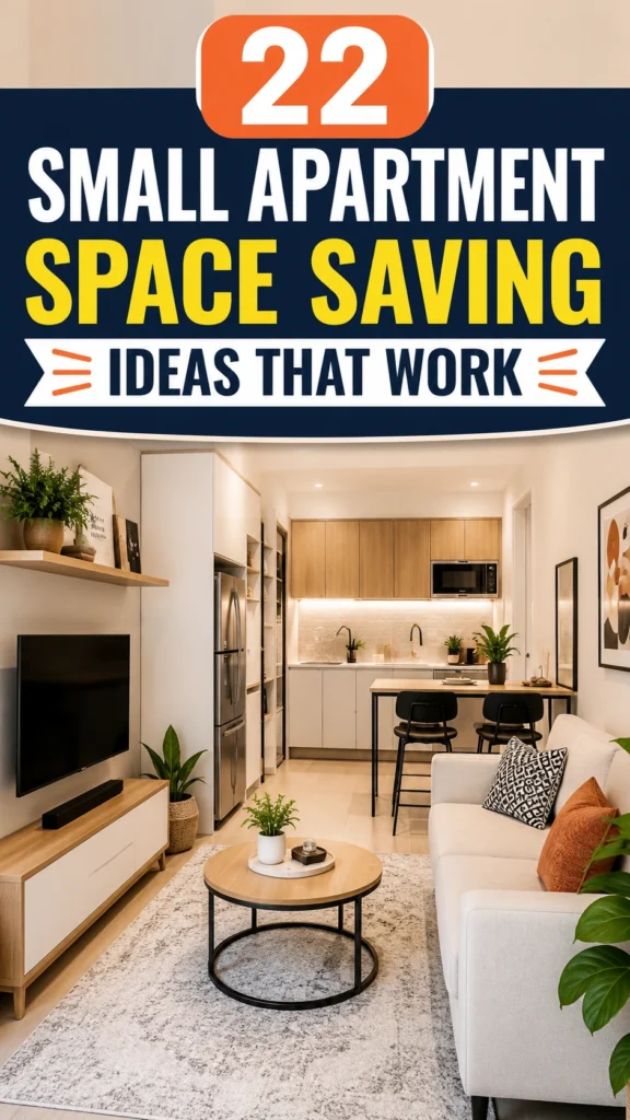 22 Small Apartment Space Saving Ideas That Work