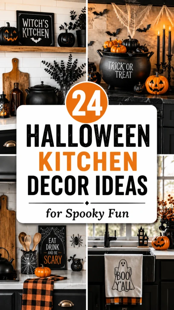 24 Halloween Kitchen Decor Ideas for Spooky Fun