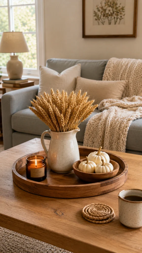 Fall Coffee Table Decor Ideas