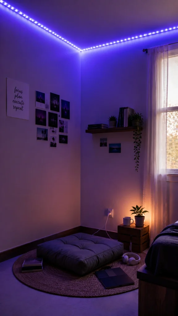 Hostel Room Corner Decor Ideas